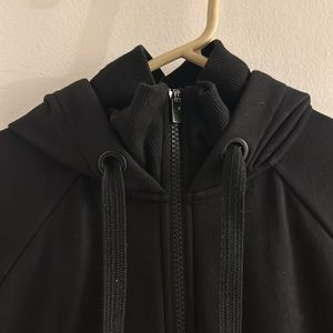 Athleta Black Hooded Jacket